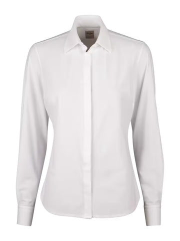 Stenströms Sofie jersey shirt, AW/24, white